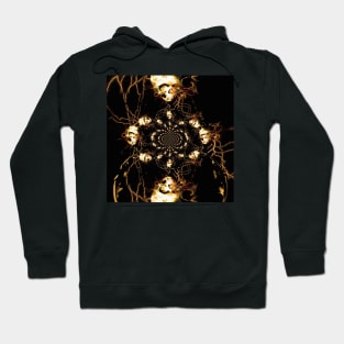 Skull fractal Hoodie